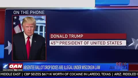 “I didn’t lose Wisconsin” Donald J. Trump 🇺🇸