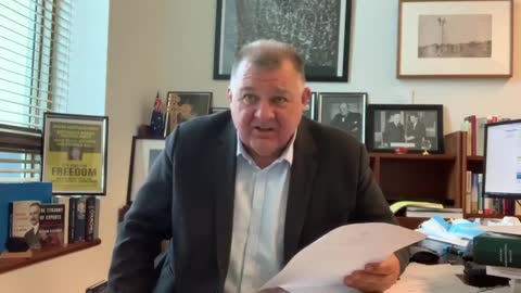 CRAIG KELLY - COVID JABS MUST BE STOPPED