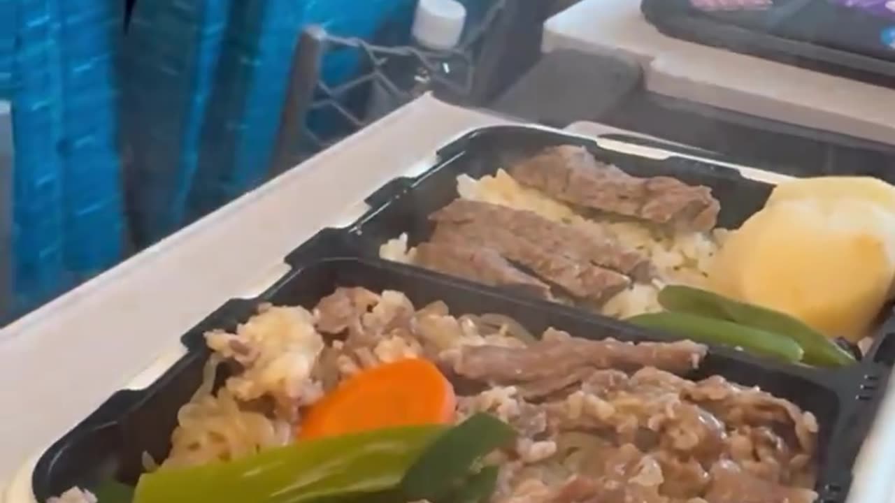 In Japanese trains, passengers are given self-heating food