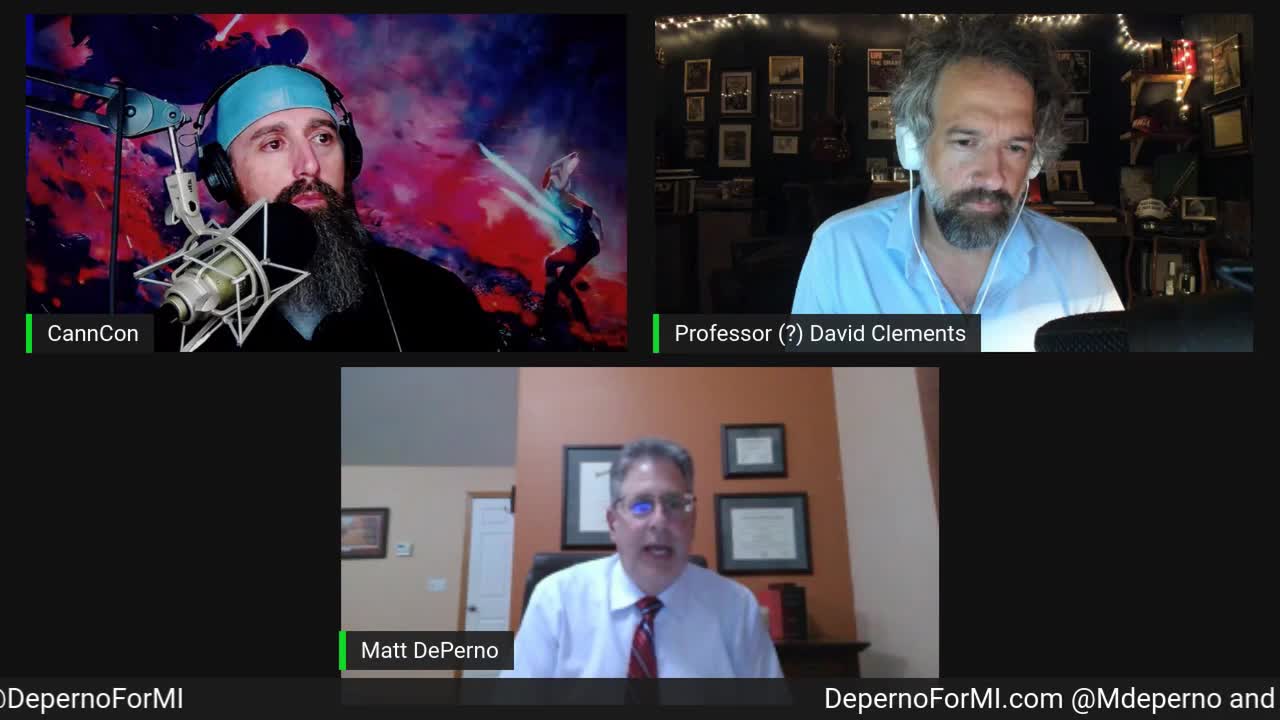 Future Michigan AG Matt Deperno joins me with Professor David Clements