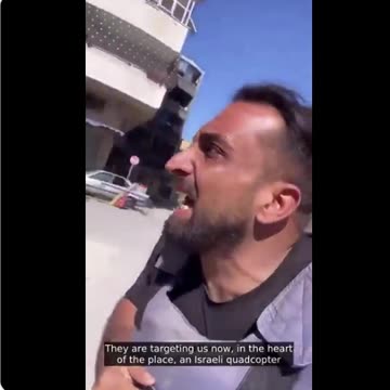 Video Catches Israeli Army Quadcopters Firing @ Journalists Covering the Israeli Massacre in Jabalia