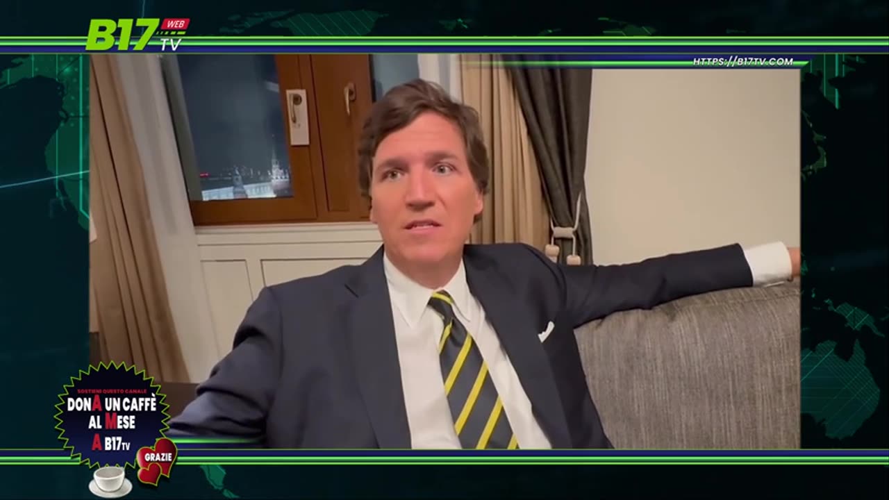 “L'OPINIONE A CALDO DI TUCKER CARLSON SUBITO DOPO LA SUA INTERVISTA A PUTIN!!”😇💖🙏