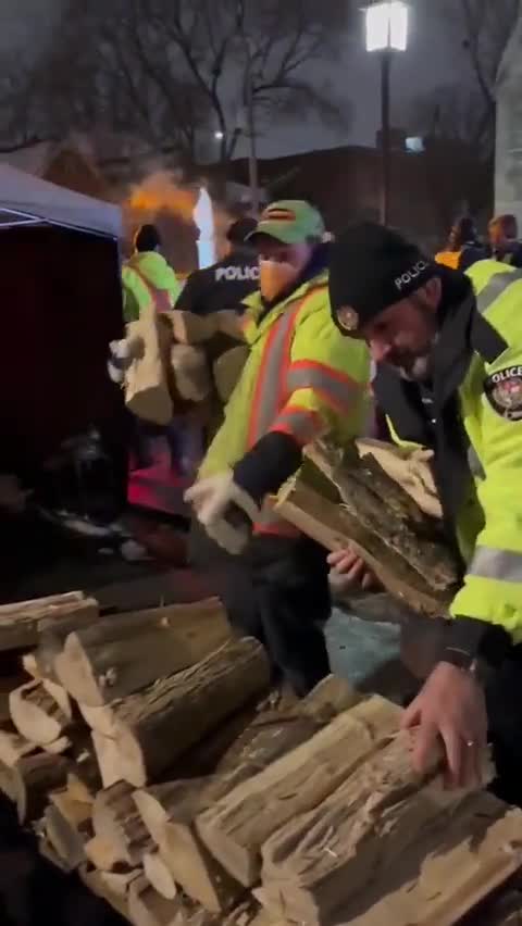 Η ΑΣΤΥΝΟΜΙΑ ΤΟΥ ΚΑΝΑΔΑ ΚΛΕΒΕΙ ΞΥΛΑ-ΔΕΙΤΕ