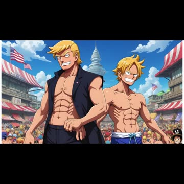 [Donald Trump sings/AICover] One Piece Opening 5 BOYSTYLE - Kokoro no Chizu