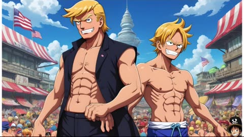 [Donald Trump sings/AICover] One Piece Opening 5 BOYSTYLE - Kokoro no Chizu