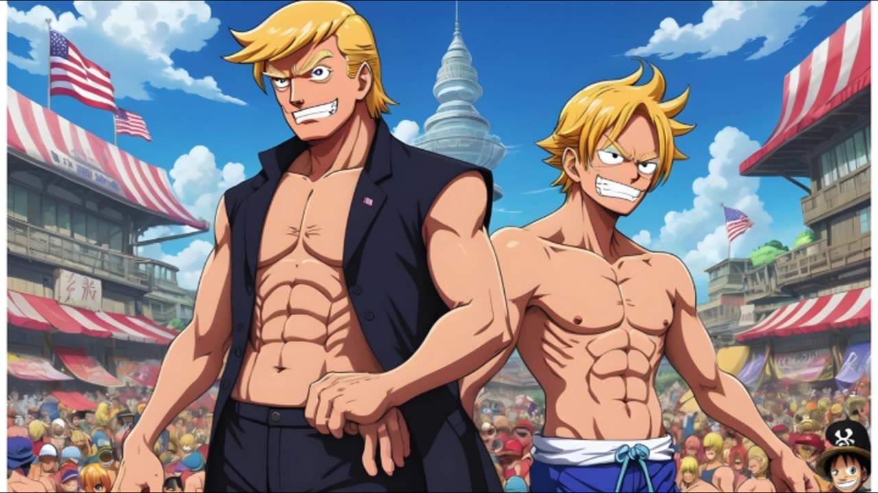 [Donald Trump sings/AICover] One Piece Opening 5 BOYSTYLE - Kokoro no Chizu