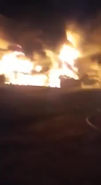 Russian artillery strikes last night on an energy infrastructure enterprise