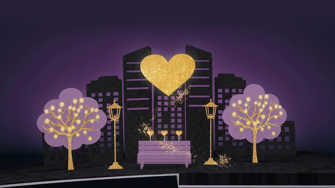 It's a magical book of love.