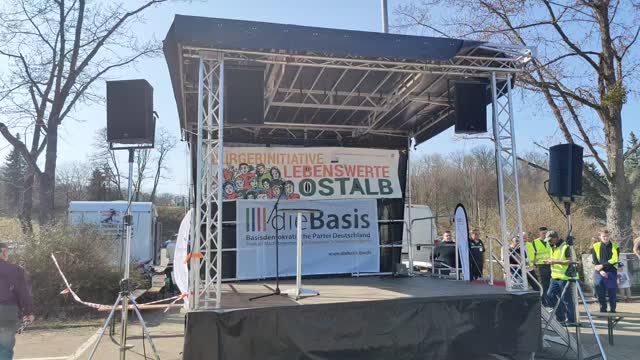 26-3-2022 Aalen Demo Bürgerinitiative Lebenswerte Ostalb