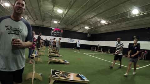 7.18.24 NTX cornhole (Crossbar), C/D singles - Match 3