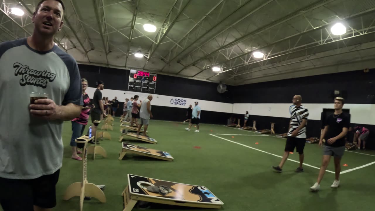 7.18.24 NTX cornhole (Crossbar), C/D singles - Match 3