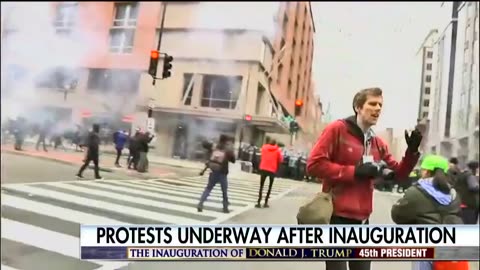 DC riots 1/20/2017 Trump inaugeration