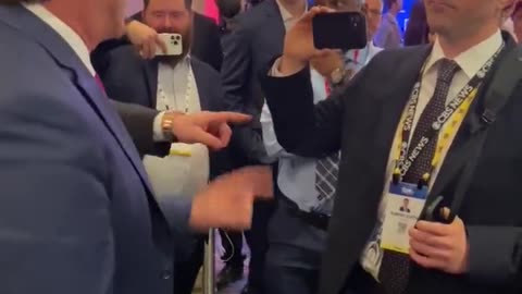 Mike Lindell confronts CBS News at CPAC. Calls them traitors.