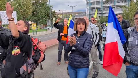 Manifestation Annecy le 09 10 2021