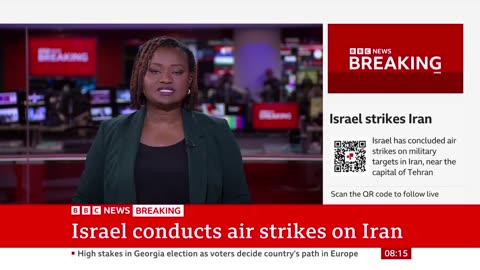 Israel has hit Tehran and other sites in Iran with retaliatory air strikes ｜Israel Vs Iran War