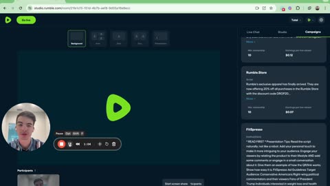 Advertiser's Guide to Rumble Ad Center Live Campaigns (Latest)