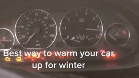 Winter Starting Tip