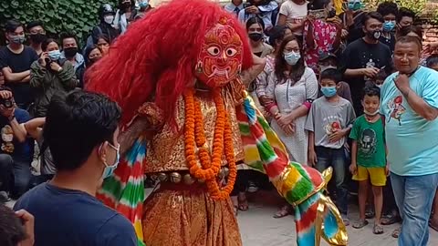 Majipa Lakhe Dance