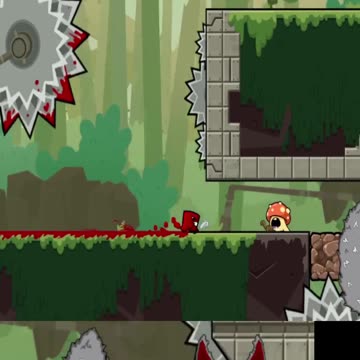 Completando Nivel #SuperMeatboyForever