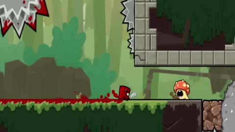 Completando Nivel #SuperMeatboyForever