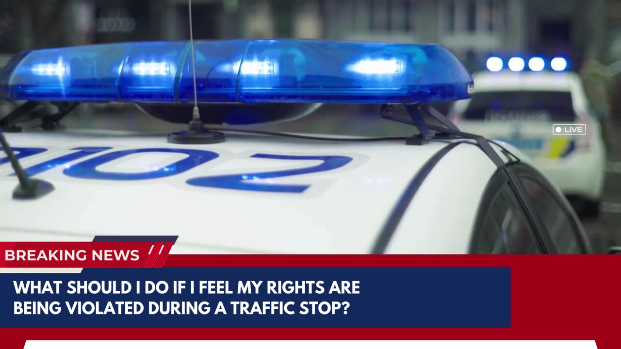 What Should I Do If I Feel My Rights Are Being Violated During a Traffic Stop?