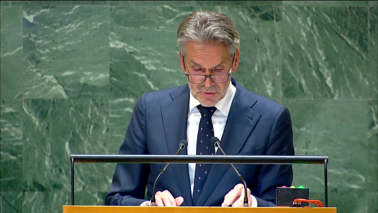 UN: Dutch Prime Minister, Dick Schoof Addresses United Nations General Debate, 79th Session - September 26, 2024