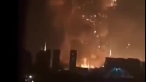 UN troops on the move, explosions