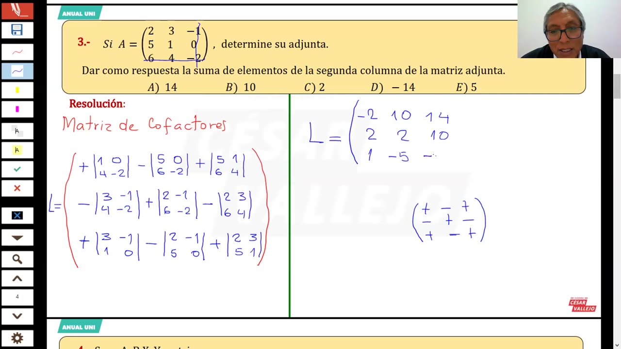 ANUAL VALLEJO 2023 | Semana 35 | Literatura | Álgebra