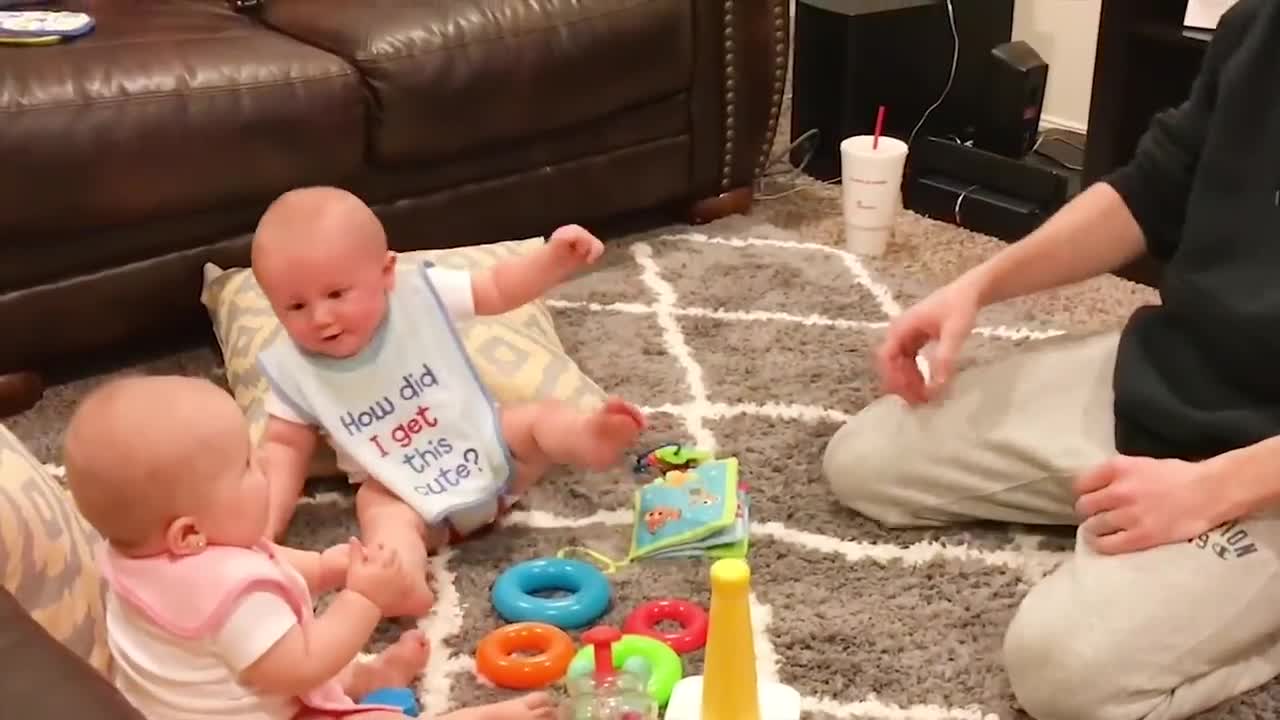 Twins Baby Funny Moments🤣