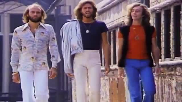 Stayin' in Black Bee Gees ACDC