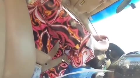 Crazy Woman Pretends Her Car Wasn't Hit