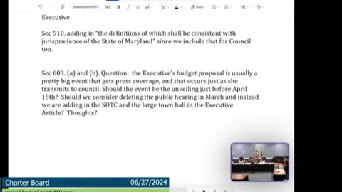 Charter Board Final Meeting - Subject is Free Speech