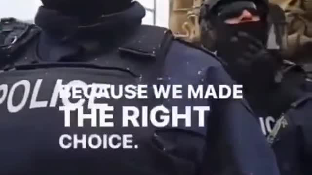 Freedom Convoy protests - Bet this isn't what they were told to expect.