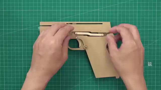 How to Make a Cardboard Gun