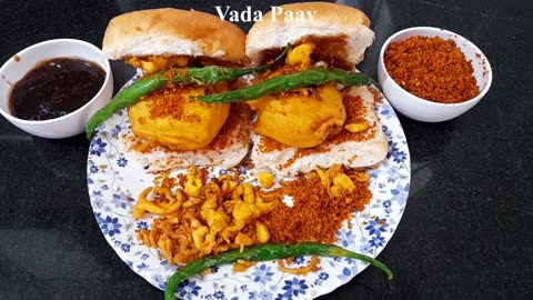 Vada Paav Recipe.