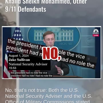 Fact Check: Biden, Harris Did NOT Personally Oversee Plea Deal With 9/11 Defendants