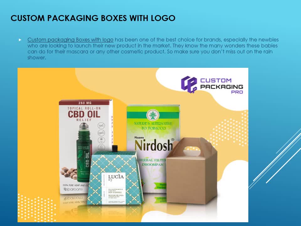 Custom Packaging Boxes with Logo