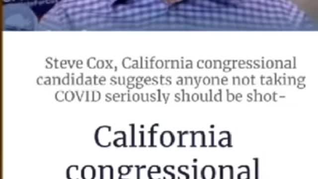 RED ALERT THIS GUY WANTS TO SHOOT ANYONE THAT DOES NOT TAKE THE PANDEMIC SERIOUSLY ENOUGH