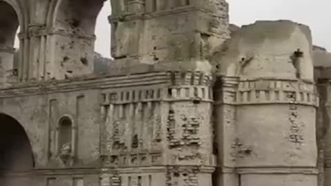 A 16th century Catholic church emerged from a reservoir in Mexico