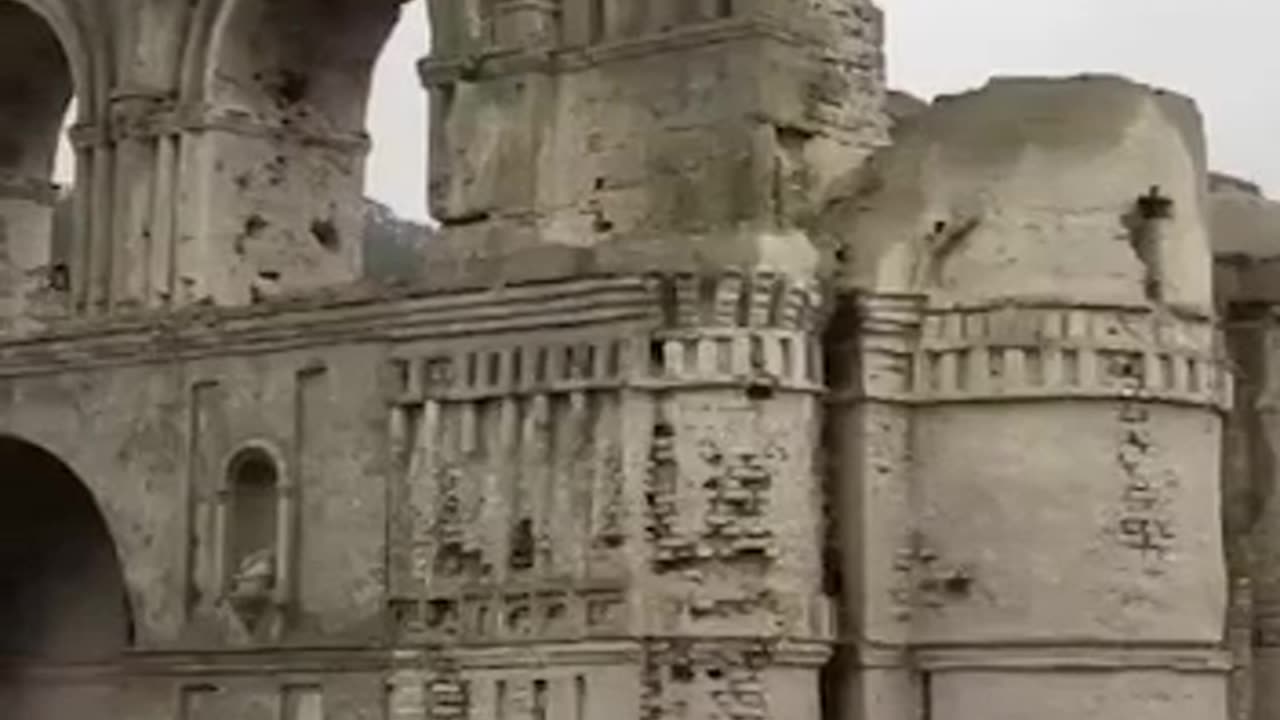 A 16th century Catholic church emerged from a reservoir in Mexico