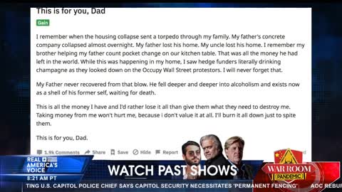 Jack Posobiec on importance of Reddit letter