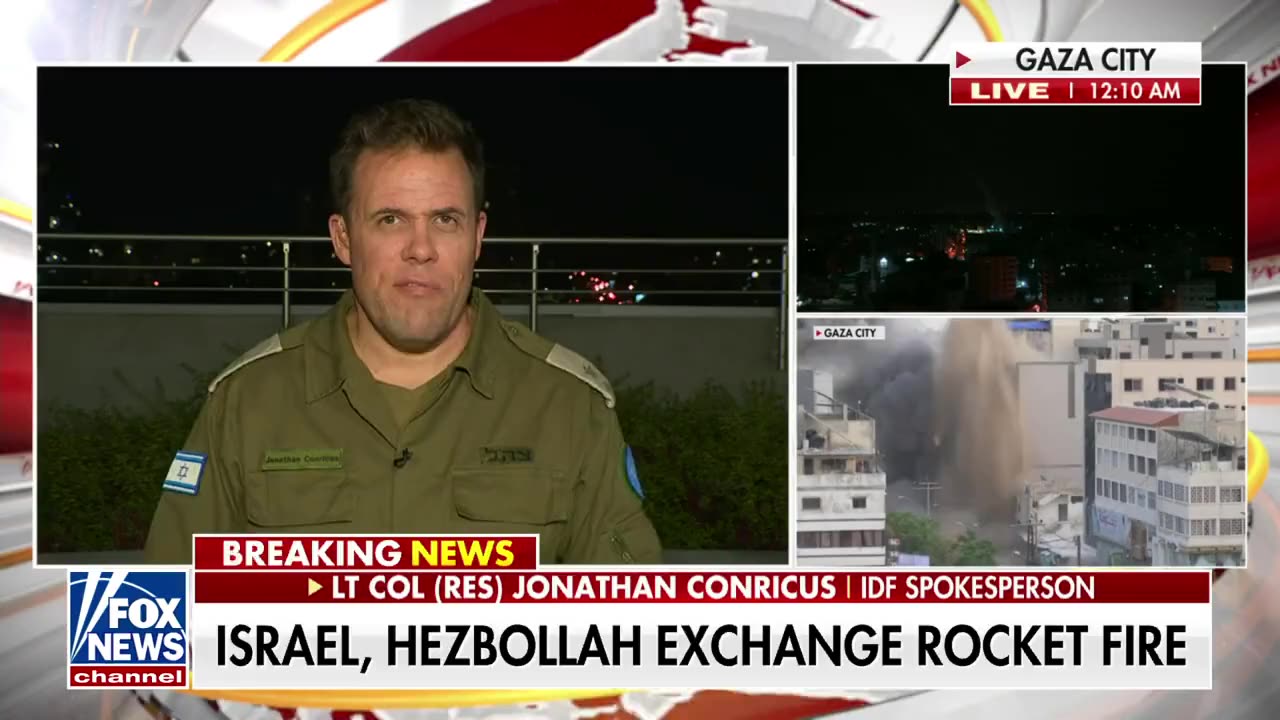 IDF's Lt. Col. Res. Jonathan Conricus: the aftermath of Hamas' terror attacks