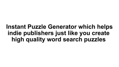 Search Puzzles Generator Review: Creates Word Search Puzzle Coloring Books for Amazon KDP