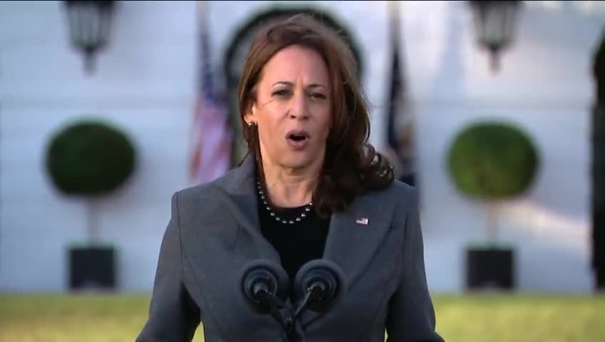 Kamala Harris Awkwardly Gushes About 'Mr. President' After Ugly White House Feud is Exposed