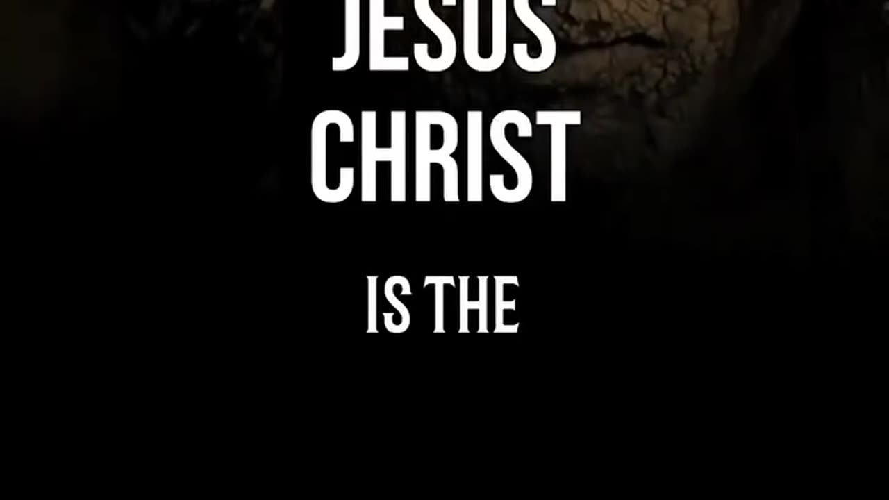 Who is Jesus