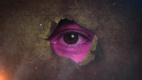 Purple Eye Peeping Creep