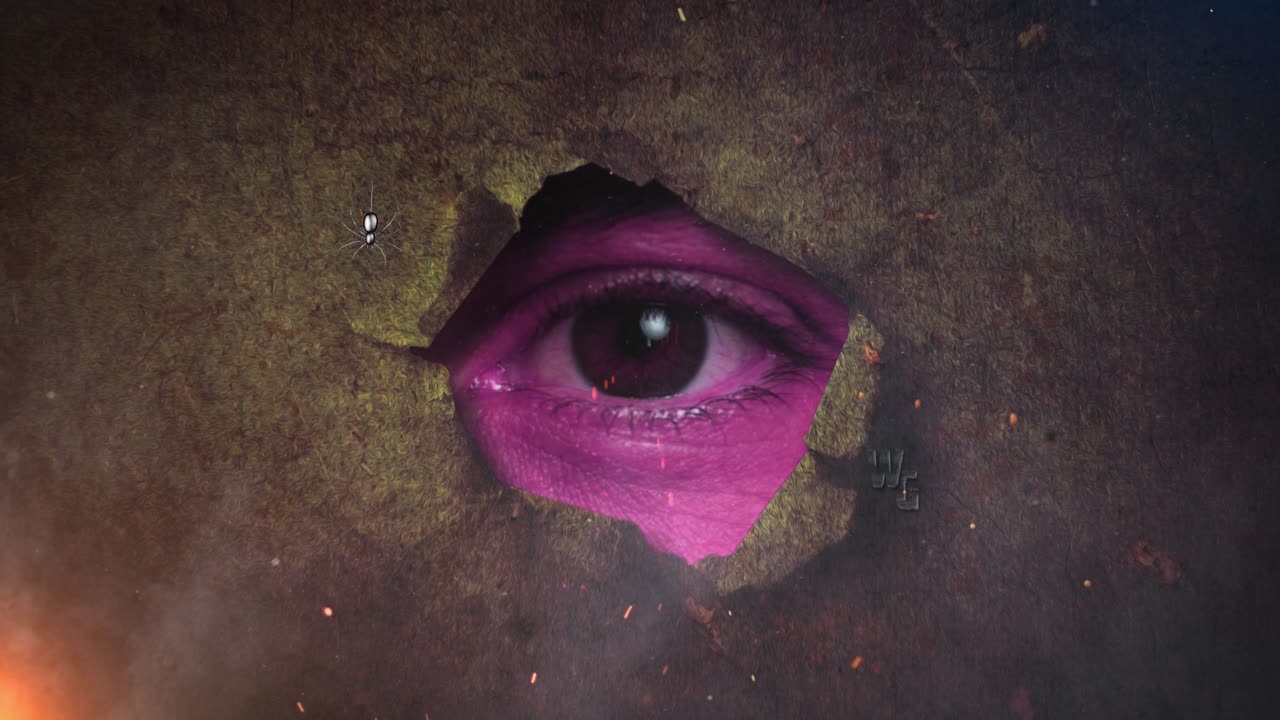 Purple Eye Peeping Creep