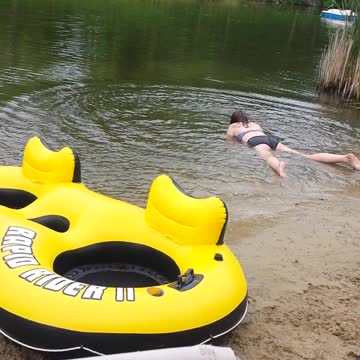 Rope Swing Ends In Faceplant