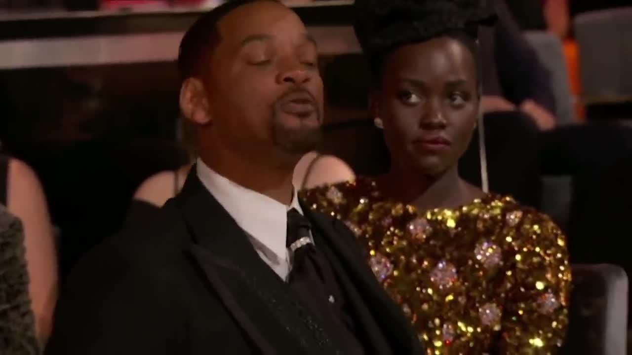 WILL SMITH/CHRIS ROCK SLAP " IT IS STAGED"