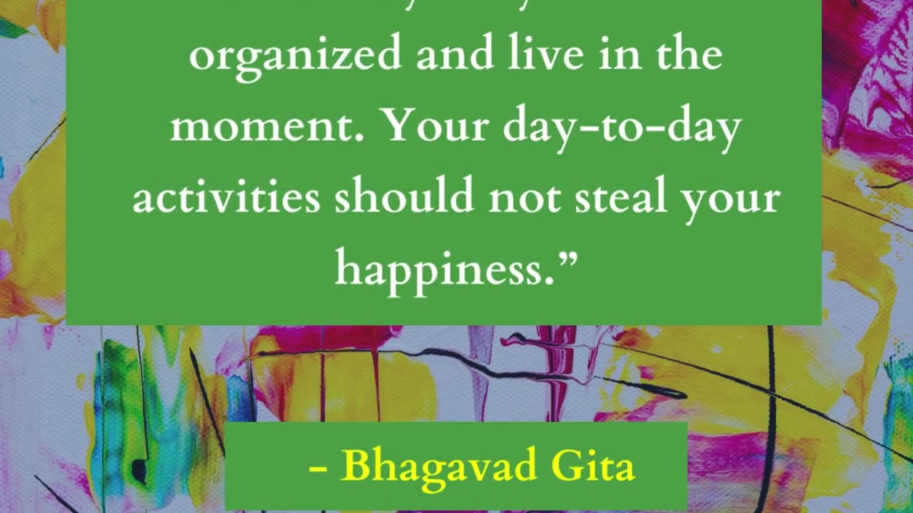 Quotes from Bhagavad Gita